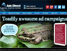 Tablet Screenshot of adsdirect.org.uk